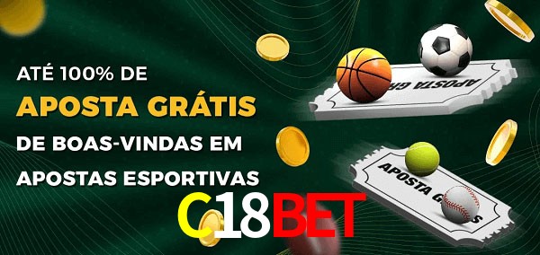 C18Bet Ate 100% de Aposta Gratis